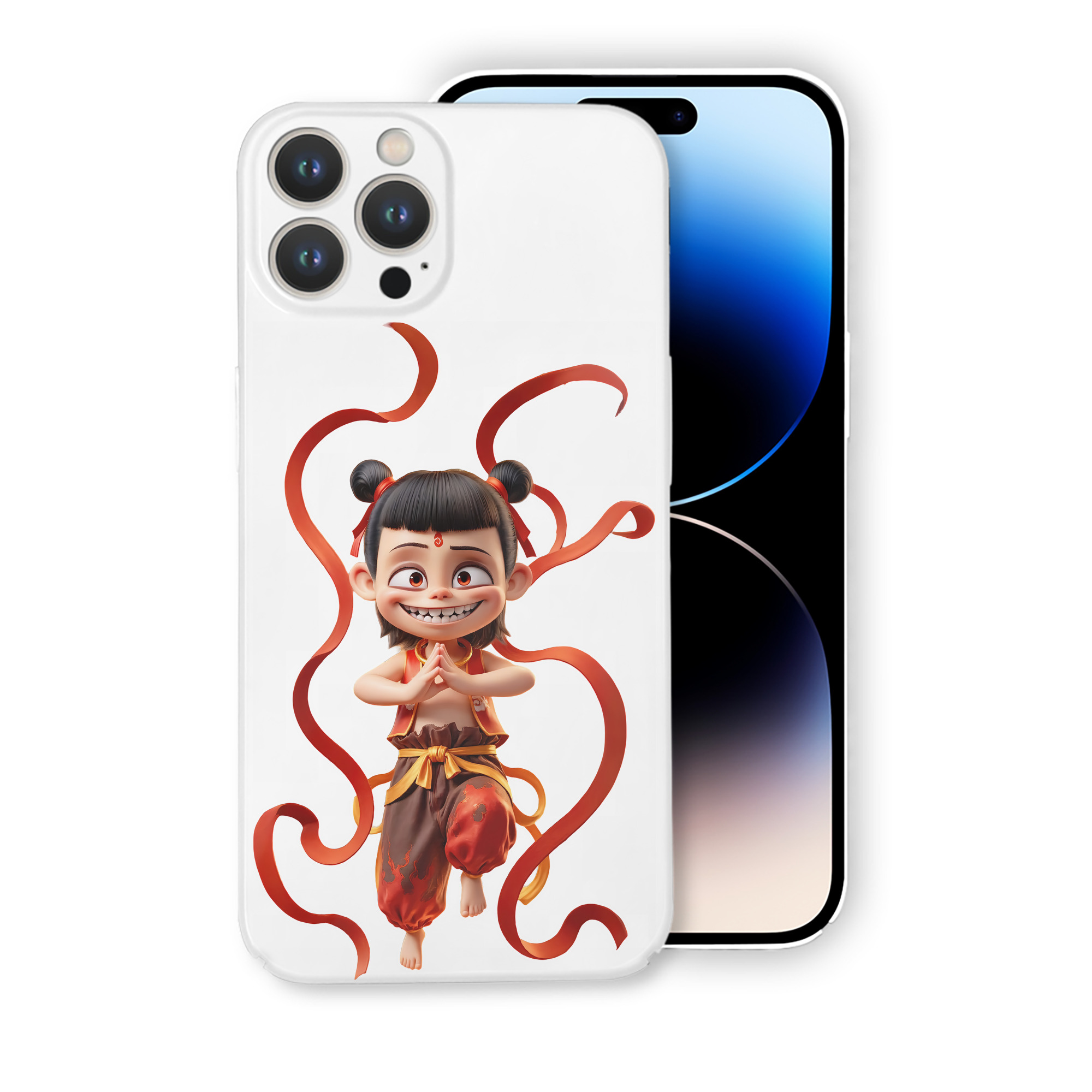 （画像用） Ne Zha 2 ナタ 魔童の大暴れ 【iPhone 14シリーズ対応】ハードケース